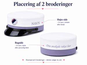 STU Hue inkl. 2 broderinger