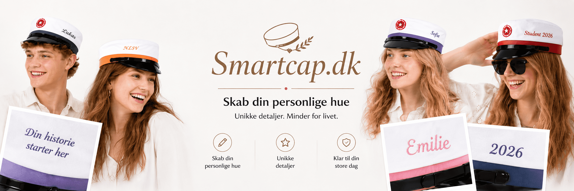 SmartCap.dk - Salg af Studenterhuer & Uddannelses Huer